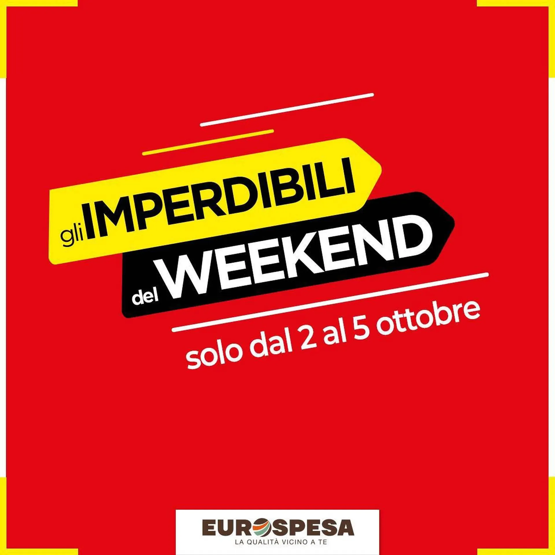 Volantino Belmarket da 2 ottobre a 5 ottobre di 2025 - Pagina del volantino 1
