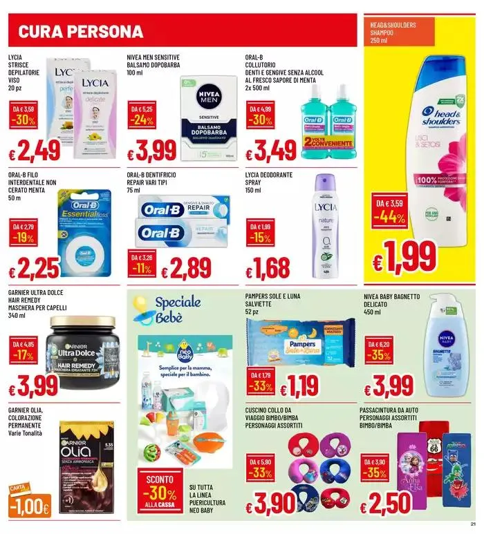 GRANDI MARCHE A PICCOLI PREZZI da 28 ottobre a 10 novembre di 2024 - Pagina del volantino 21