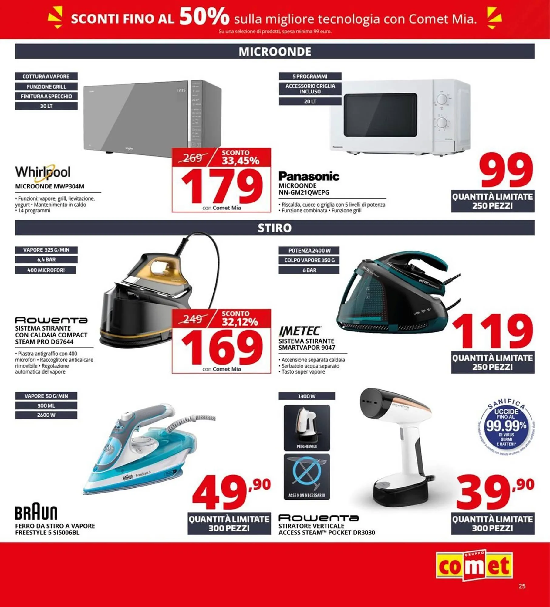 Volantino Comet da 2 gennaio a 21 gennaio di 2026 - Pagina del volantino 25