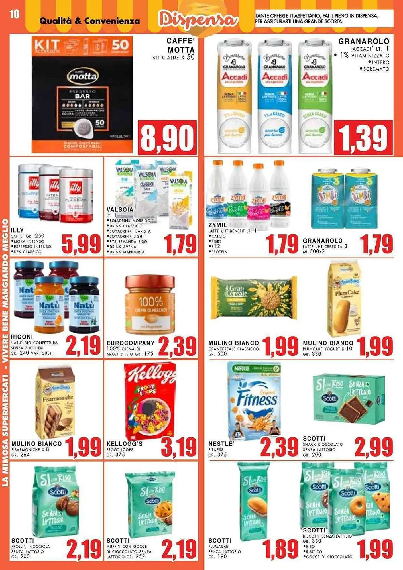 Volantino La Mimosa Supermercati da 16 giugno a 29 giugno di 2025 - Pagina del volantino 10