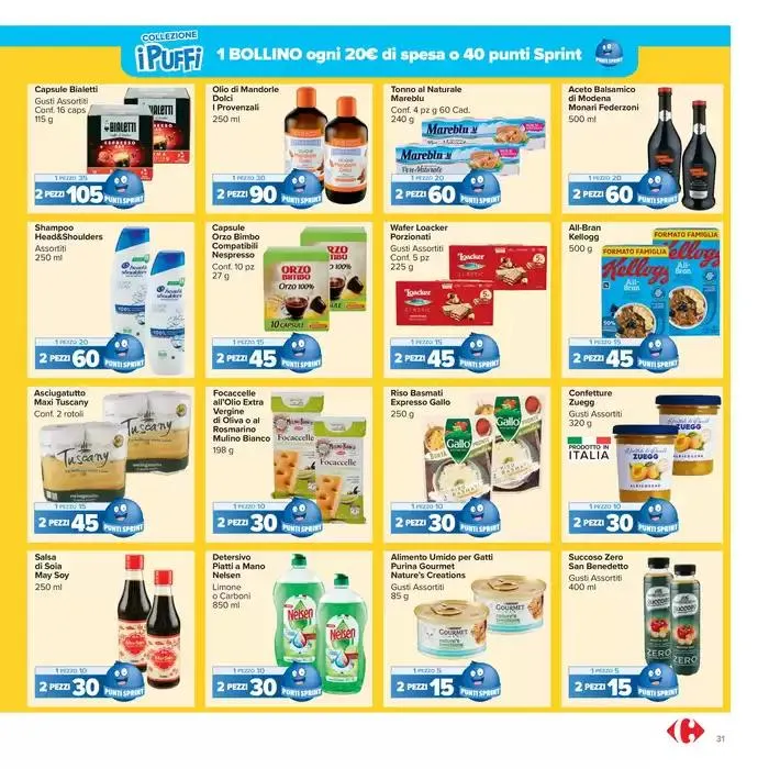 Collezione i puffi  da 5 maggio a 15 maggio di 2025 - Pagina del volantino 31