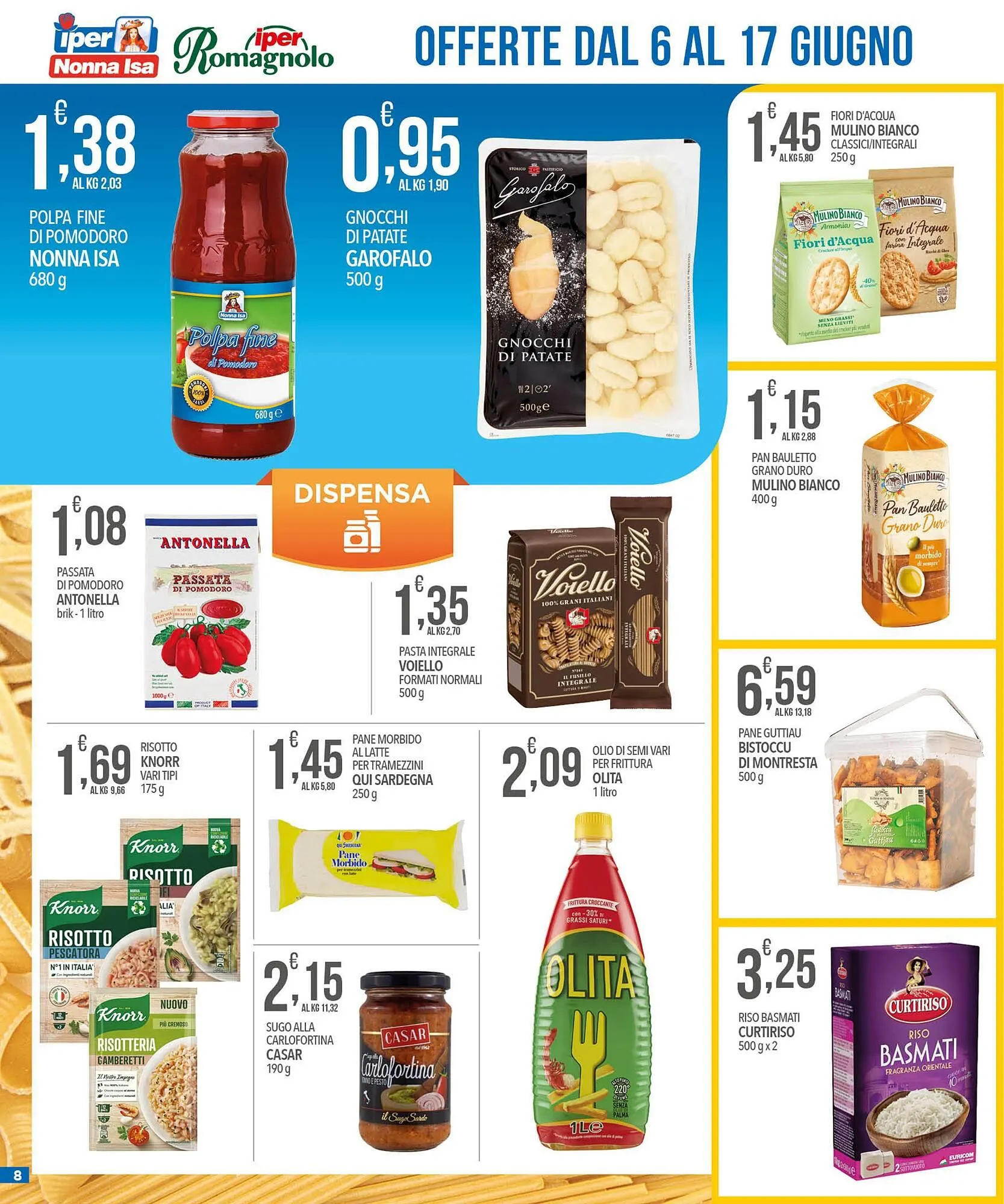 Volantino Iper Nonna Isa da 6 giugno a 17 giugno di 2025 - Pagina del volantino 8