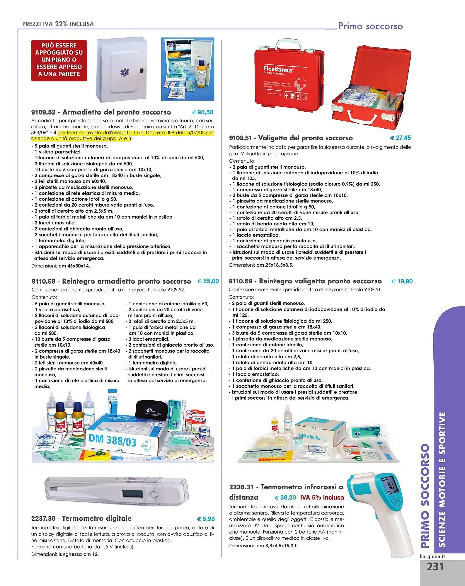 Volantino Borgione Sport da 31 dicembre a 31 dicembre di 2025 - Pagina del volantino 231