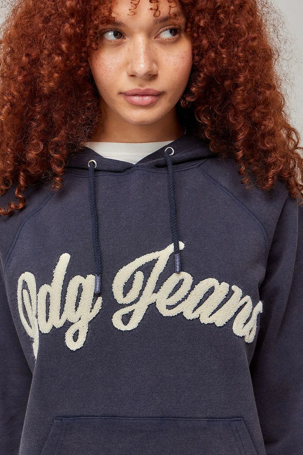 BDG Script Applique Hoodie