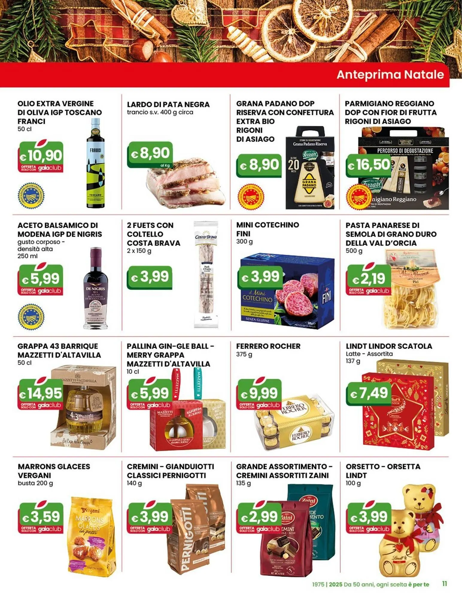 Volantino Gala Supermercati da 3 dicembre a 16 dicembre di 2025 - Pagina del volantino 11