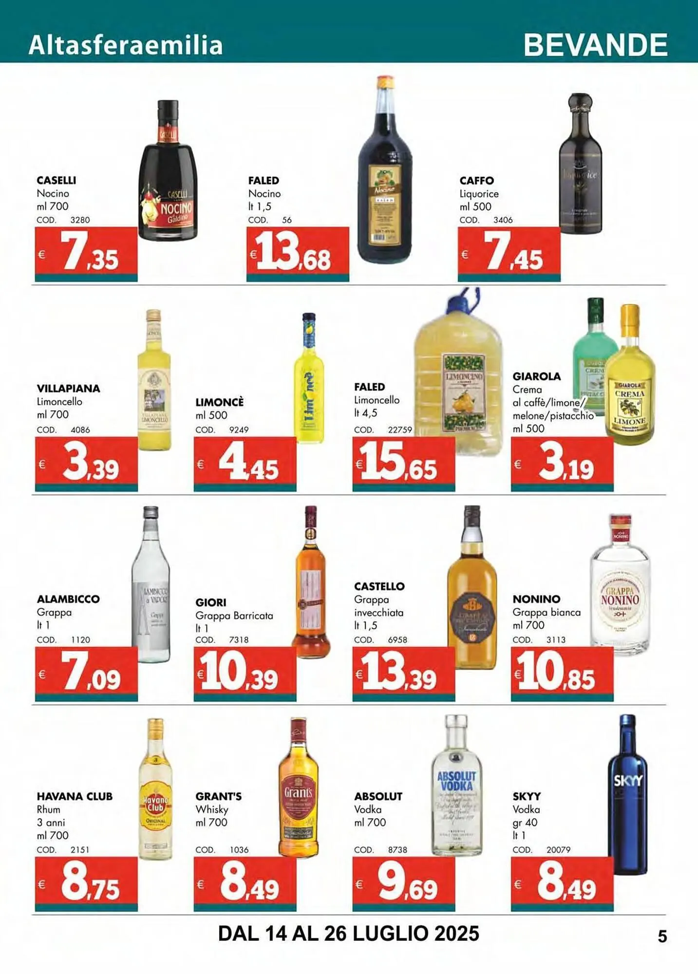 Volantino Altasfera da 14 luglio a 26 luglio di 2025 - Pagina del volantino 5