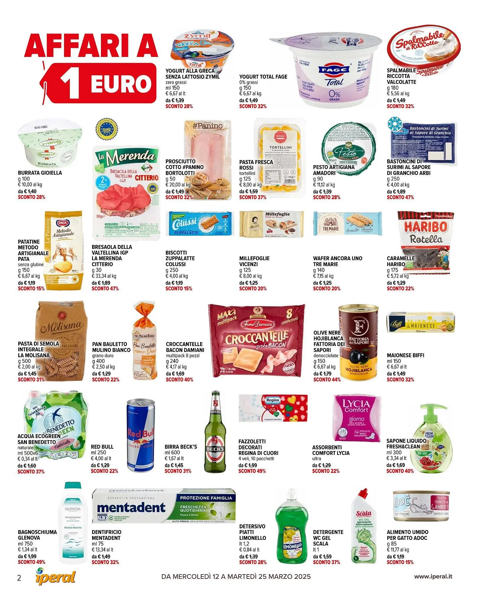 Volantino Iperal da 12 marzo a 25 marzo di 2025 - Pagina del volantino 2