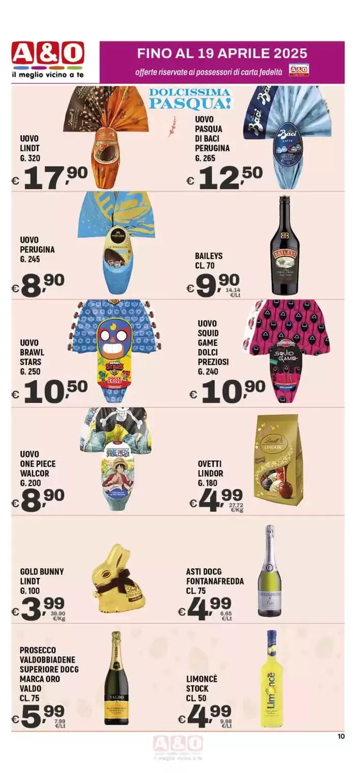 Aria di Pasqua da 10 aprile a 19 aprile di 2025 - Pagina del volantino 10