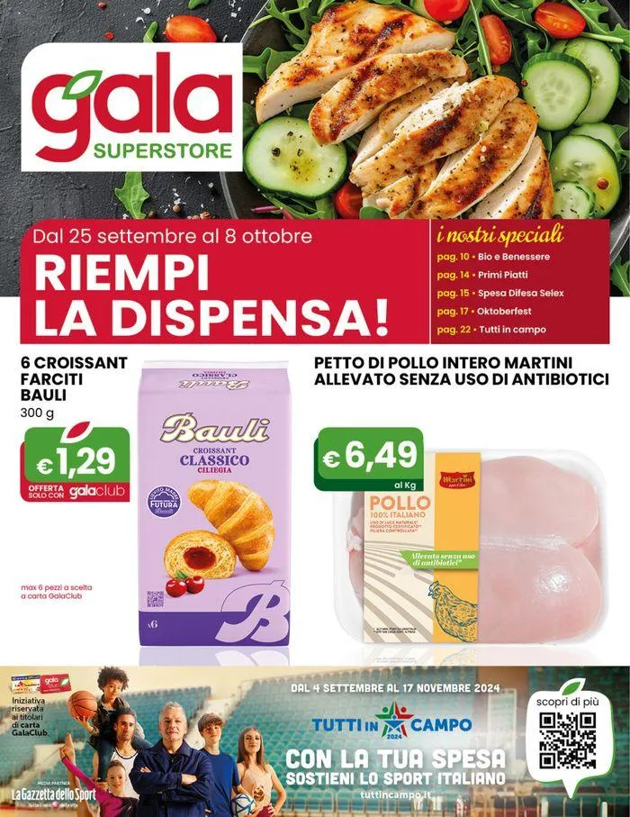 Riempi la dispensa! da 25 settembre a 8 ottobre di 2024 - Pagina del volantino 1