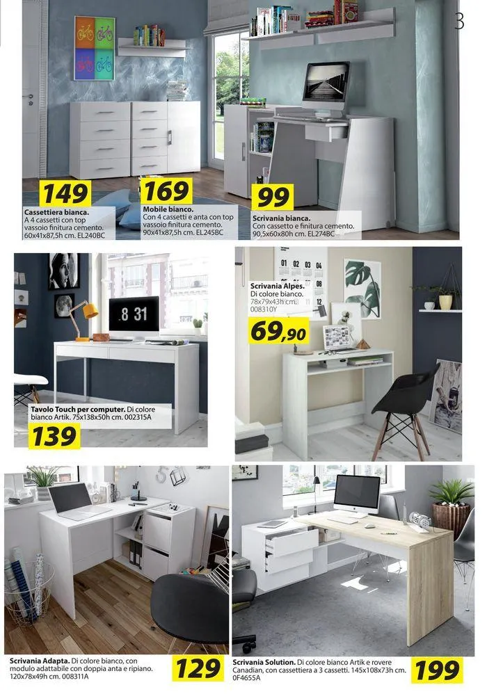 Gli arredi per la tua casa, studio e ufficio da 7 maggio a 25 maggio di 2024 - Pagina del volantino 3