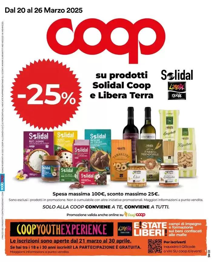 Offerte per te da 20 marzo a 26 marzo di 2025 - Pagina del volantino 1