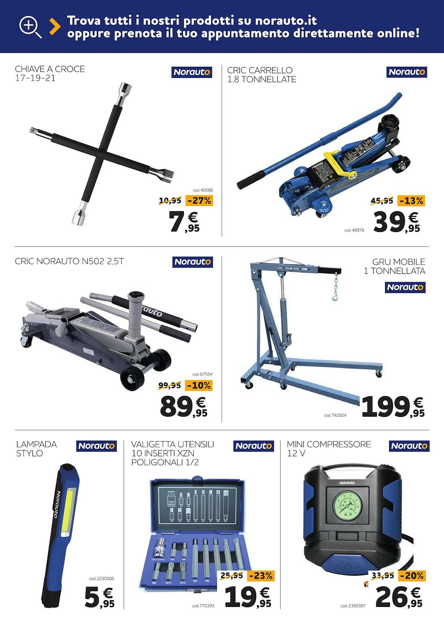 Volantino Norauto da 1 dicembre a 3 gennaio di 2024 - Pagina del volantino 16