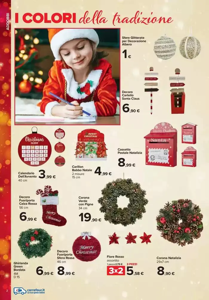 Catalogo addobbi e decori da 5 novembre a 24 dicembre di 2024 - Pagina del volantino 2