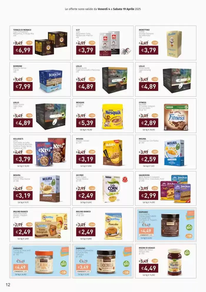 Per Pasqua solo eccellenze! da 4 aprile a 19 aprile di 2025 - Pagina del volantino 12
