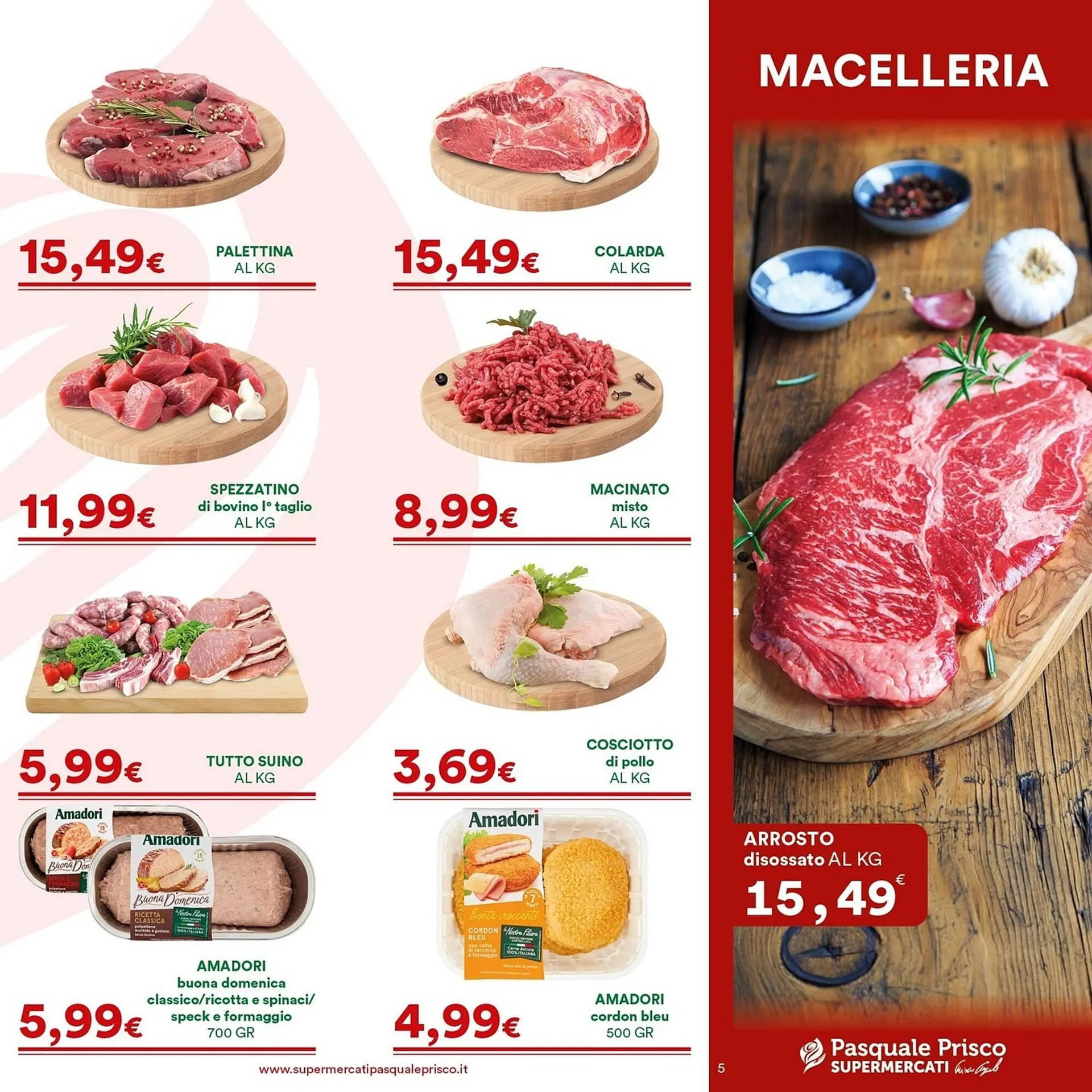 Volantino Supermercati Pasquale Prisco da 3 novembre a 16 novembre di 2025 - Pagina del volantino 5