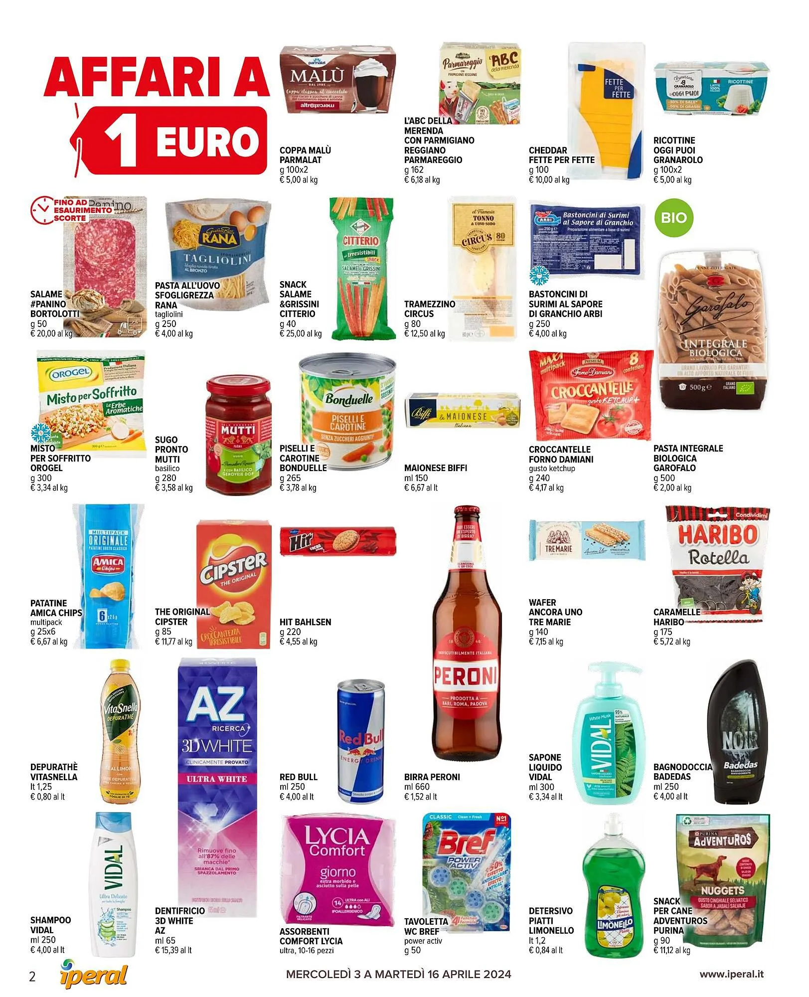 Volantino Iperal da 3 aprile a 16 aprile di 2024 - Pagina del volantino 2