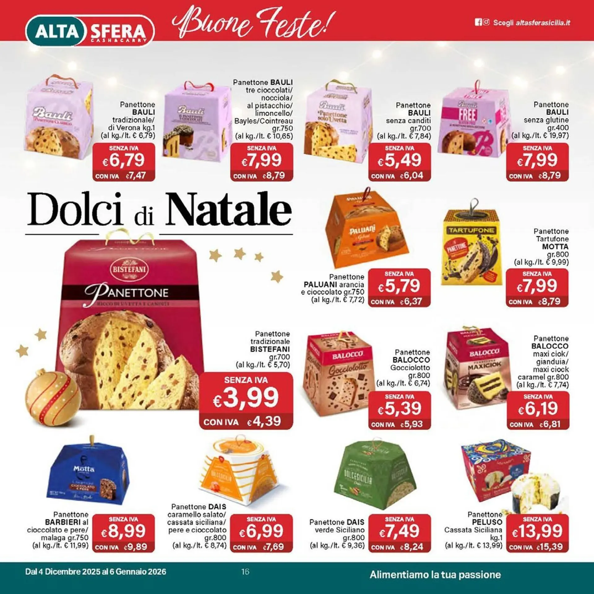 Volantino Altasfera da 4 dicembre a 6 gennaio di 2026 - Pagina del volantino 16