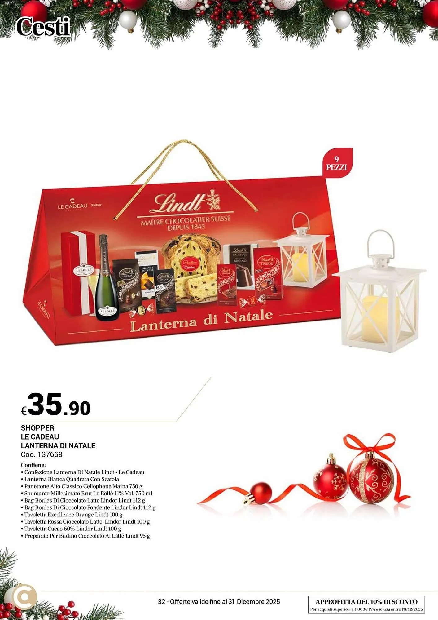 Volantino Centro Cash da 23 ottobre a 31 dicembre di 2025 - Pagina del volantino 32