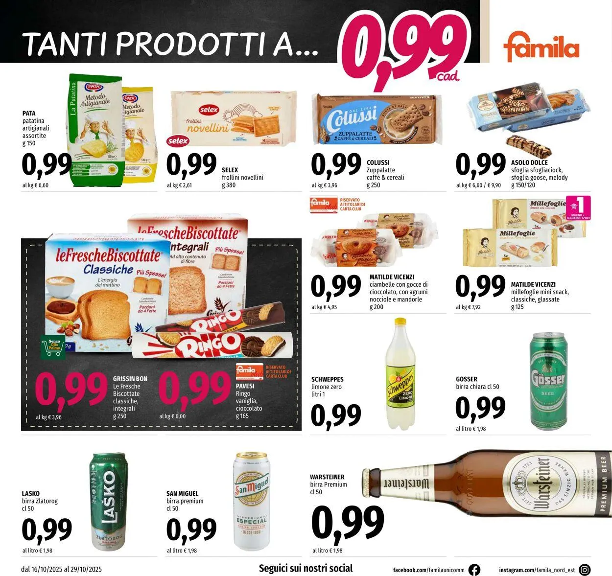 Famila Volantino attuale da 16 ottobre a 29 ottobre di 2025 - Pagina del volantino 4