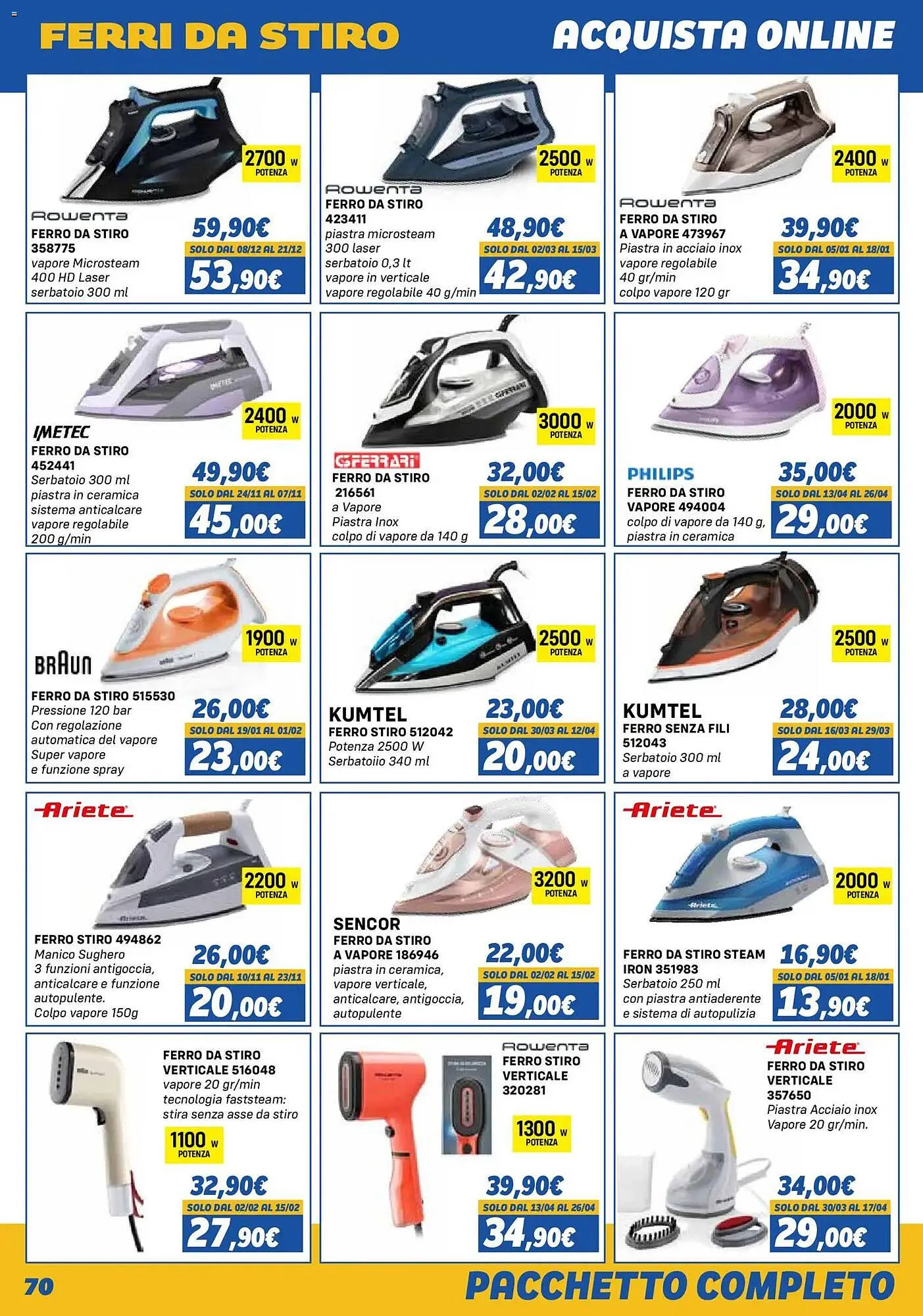 Volantino Orizzonte da 1 novembre a 30 aprile di 2026 - Pagina del volantino 70