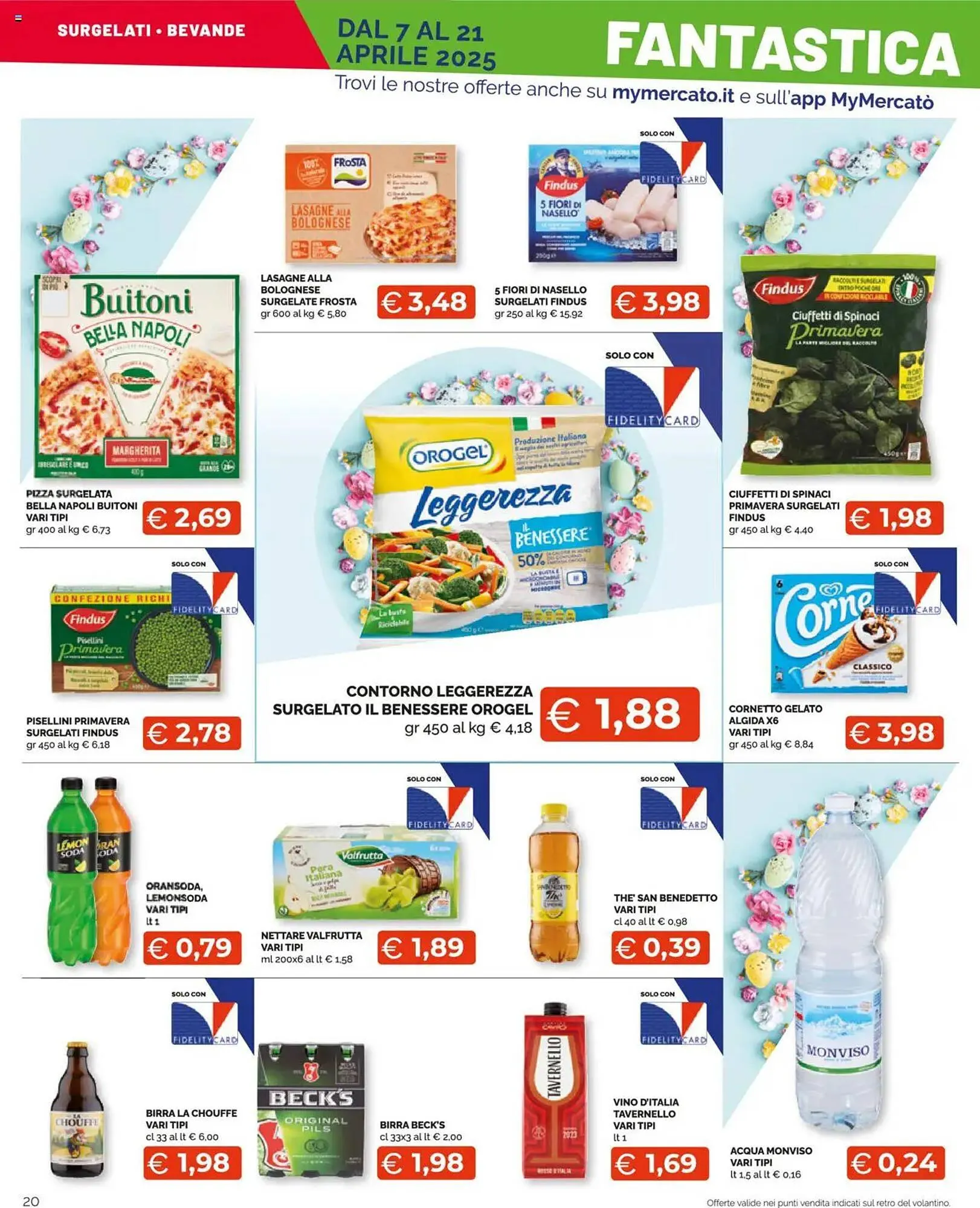 Volantino Mercatò Extra da 7 aprile a 21 aprile di 2025 - Pagina del volantino 20