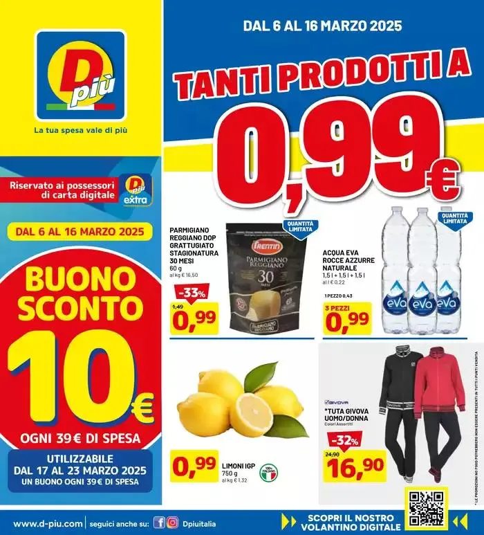 Tanti prodotti a 0,99 - 1