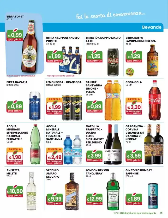 Sottocosto da 7 maggio a 20 maggio di 2025 - Pagina del volantino 15