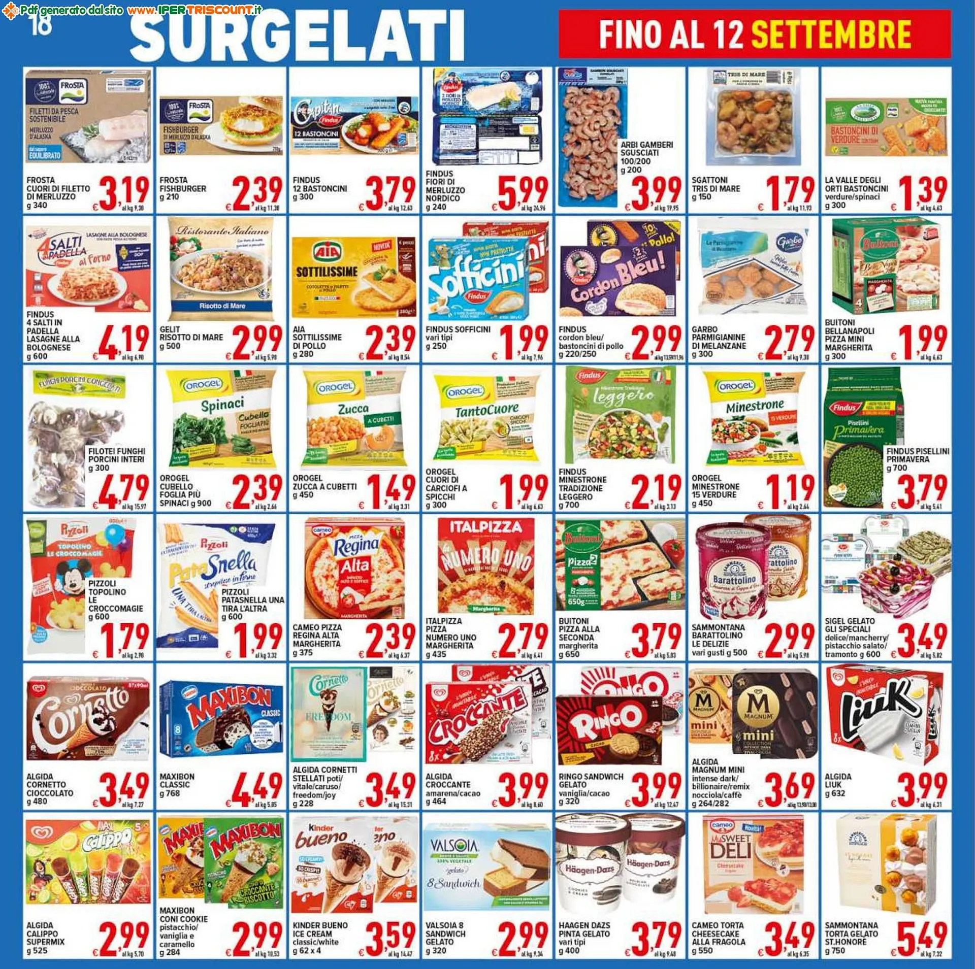 Volantino Iper Triscount da 1 settembre a 12 settembre di 2023 - Pagina del volantino 18
