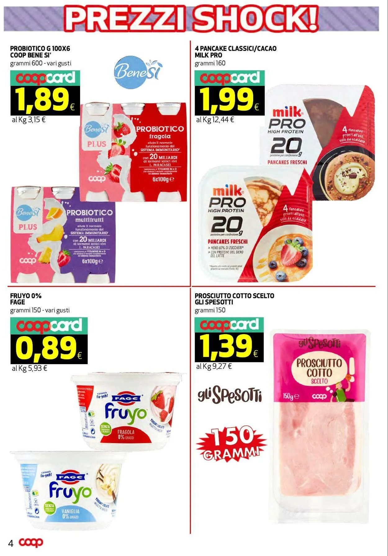 Coop Volantino attuale da 23 giugno a 2 luglio di 2025 - Pagina del volantino 4