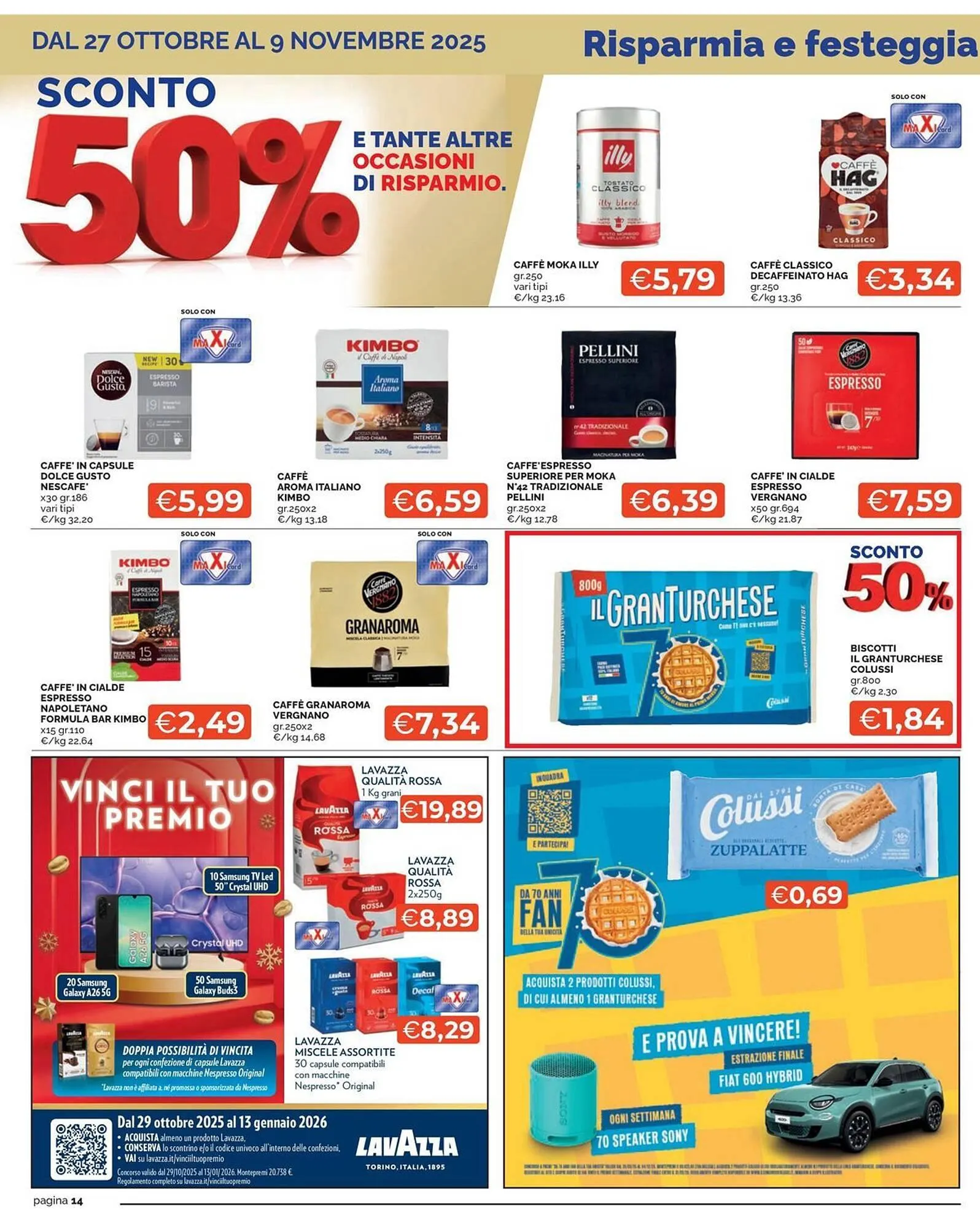 Volantino Maxisconto da 27 ottobre a 9 novembre di 2025 - Pagina del volantino 14