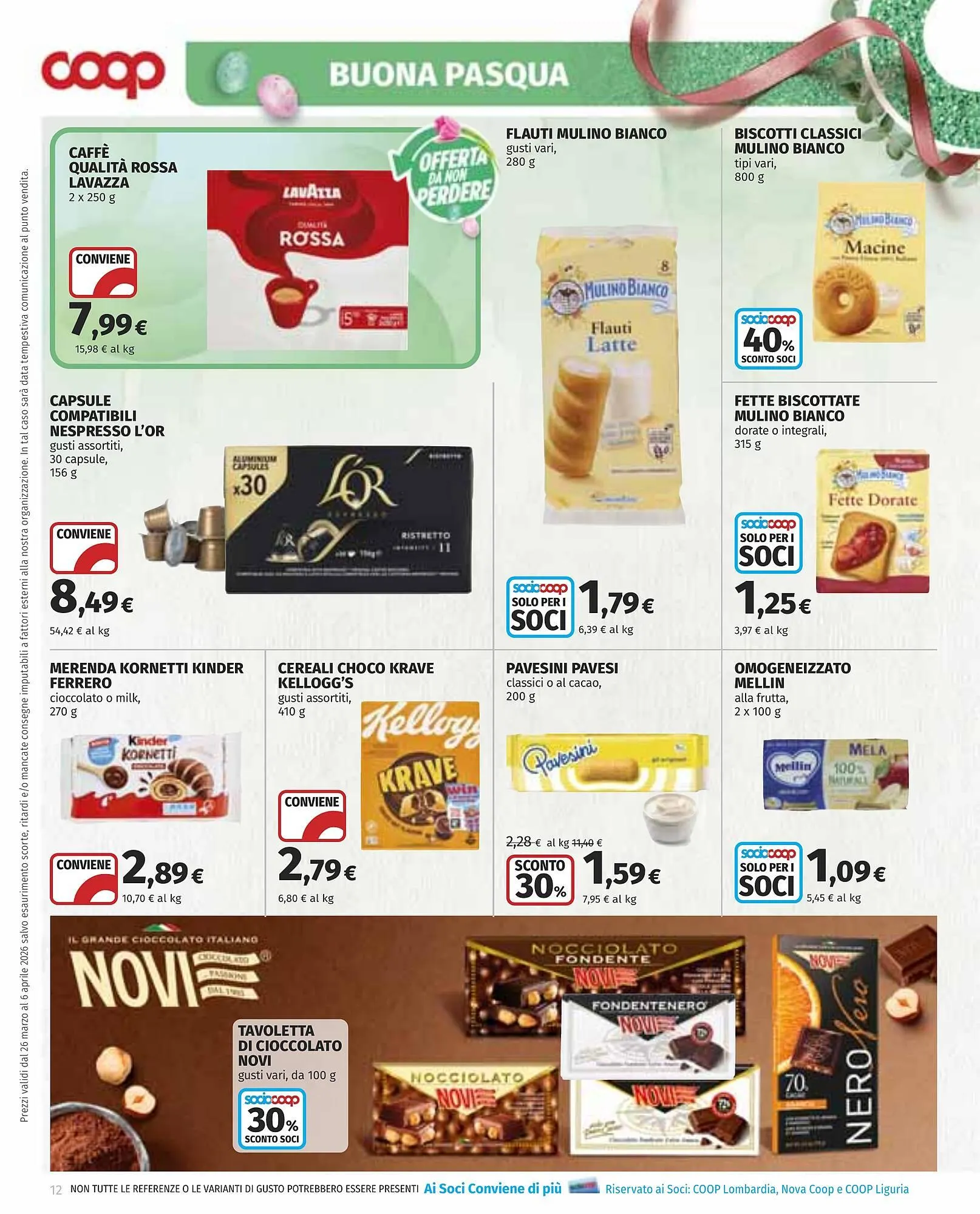 Volantino Coop da 26 marzo a 6 aprile di 2026 - Pagina del volantino 12