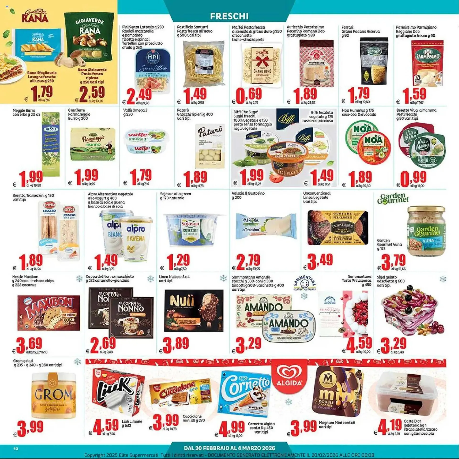 Volantino Elite da 20 febbraio a 4 marzo di 2026 - Pagina del volantino 12