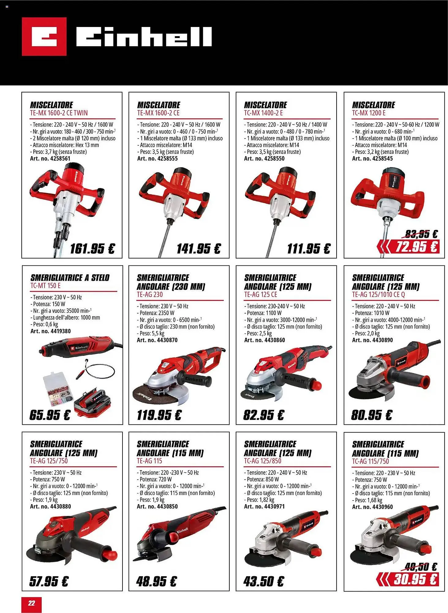 Volantino Einhell da 2 febbraio a 31 maggio di 2026 - Pagina del volantino 22