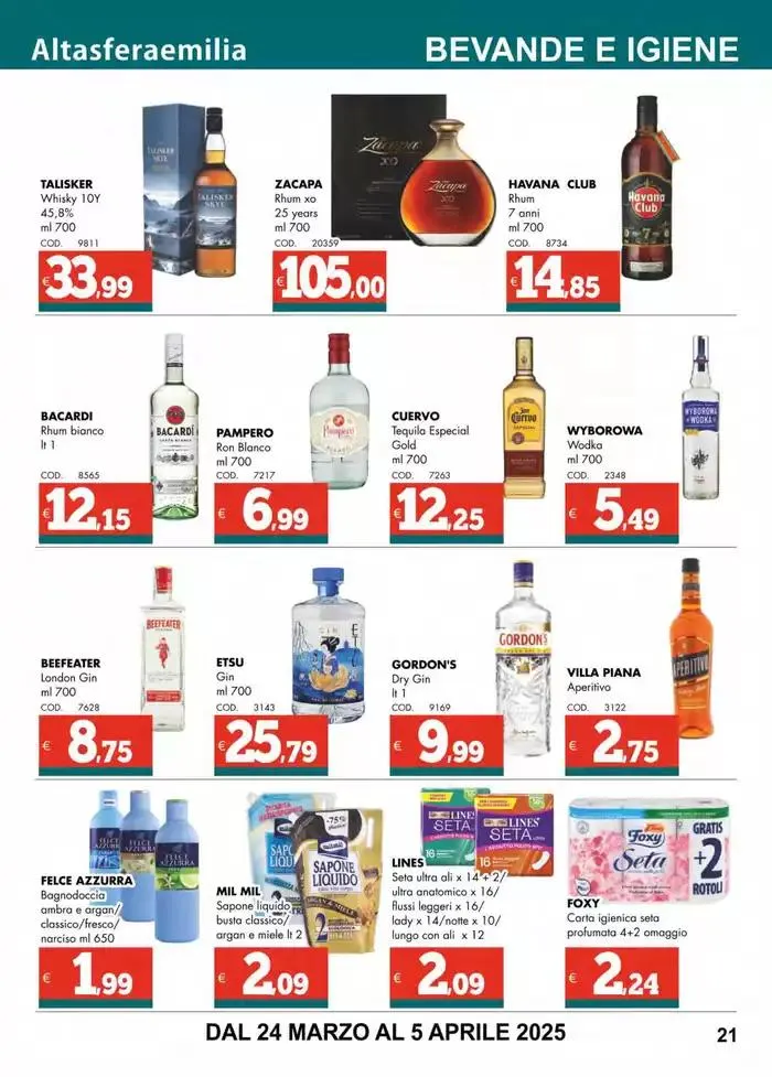 Il meglio per voi professionisti da 25 marzo a 5 aprile di 2025 - Pagina del volantino 21