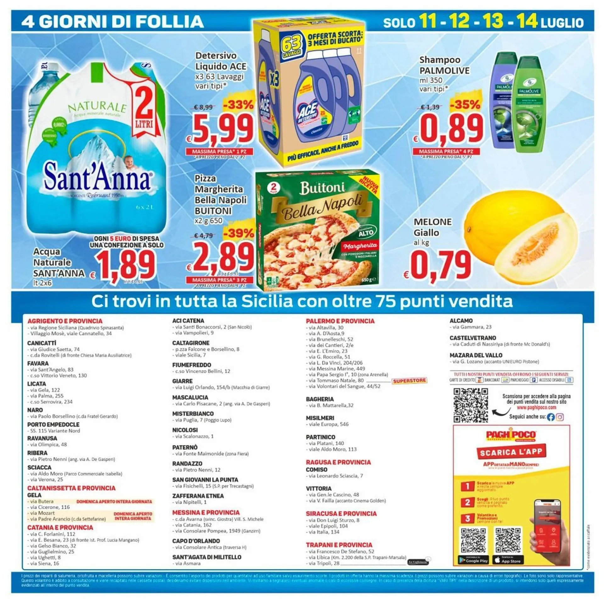 Volantino Paghi Poco da 4 luglio a 14 luglio di 2025 - Pagina del volantino 20