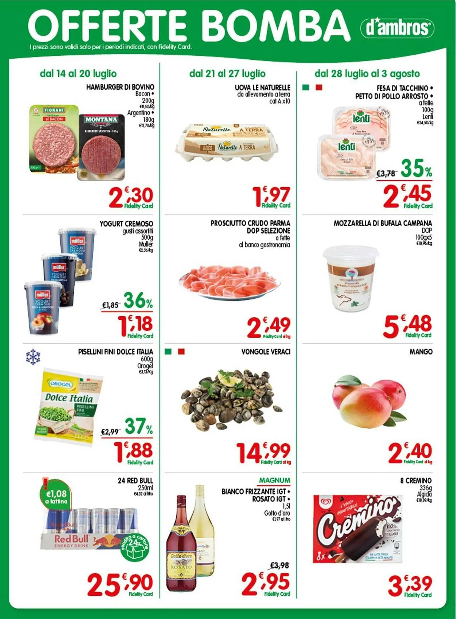 Volantino D'Ambros da 14 luglio a 3 agosto di 2025 - Pagina del volantino 12