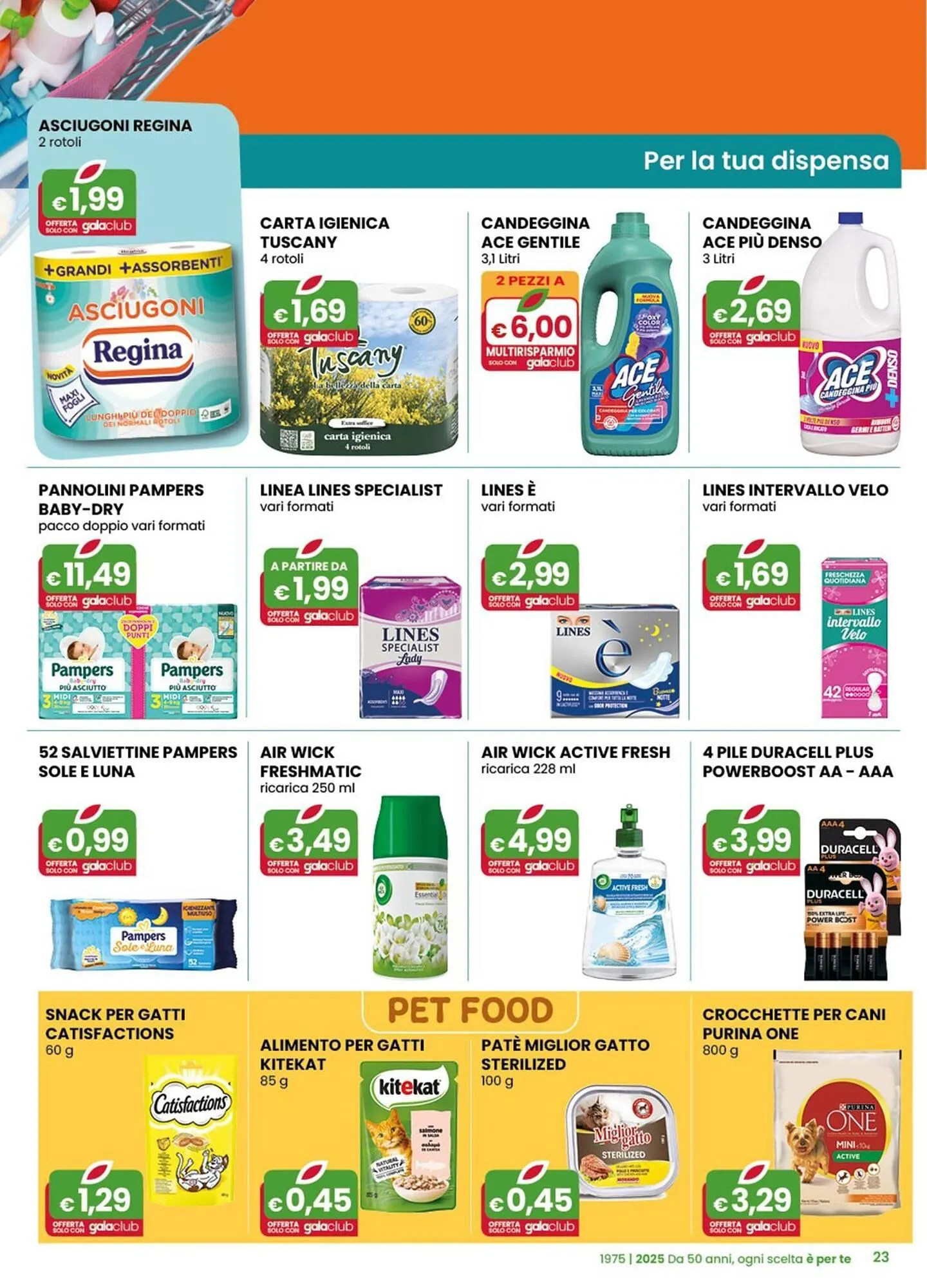 Volantino Gala Supermercati da 17 dicembre a 31 dicembre di 2025 - Pagina del volantino 23