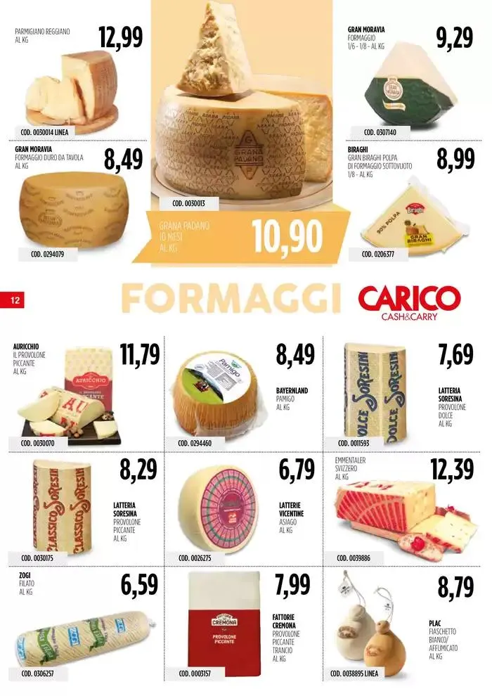 Carico Cash & Carry - Anniversario da 26 settembre a 9 ottobre di 2024 - Pagina del volantino 12