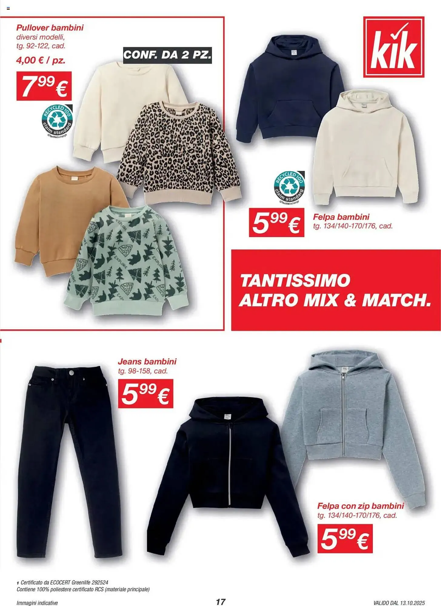 Volantino KiK da 13 ottobre a 7 novembre di 2025 - Pagina del volantino 17