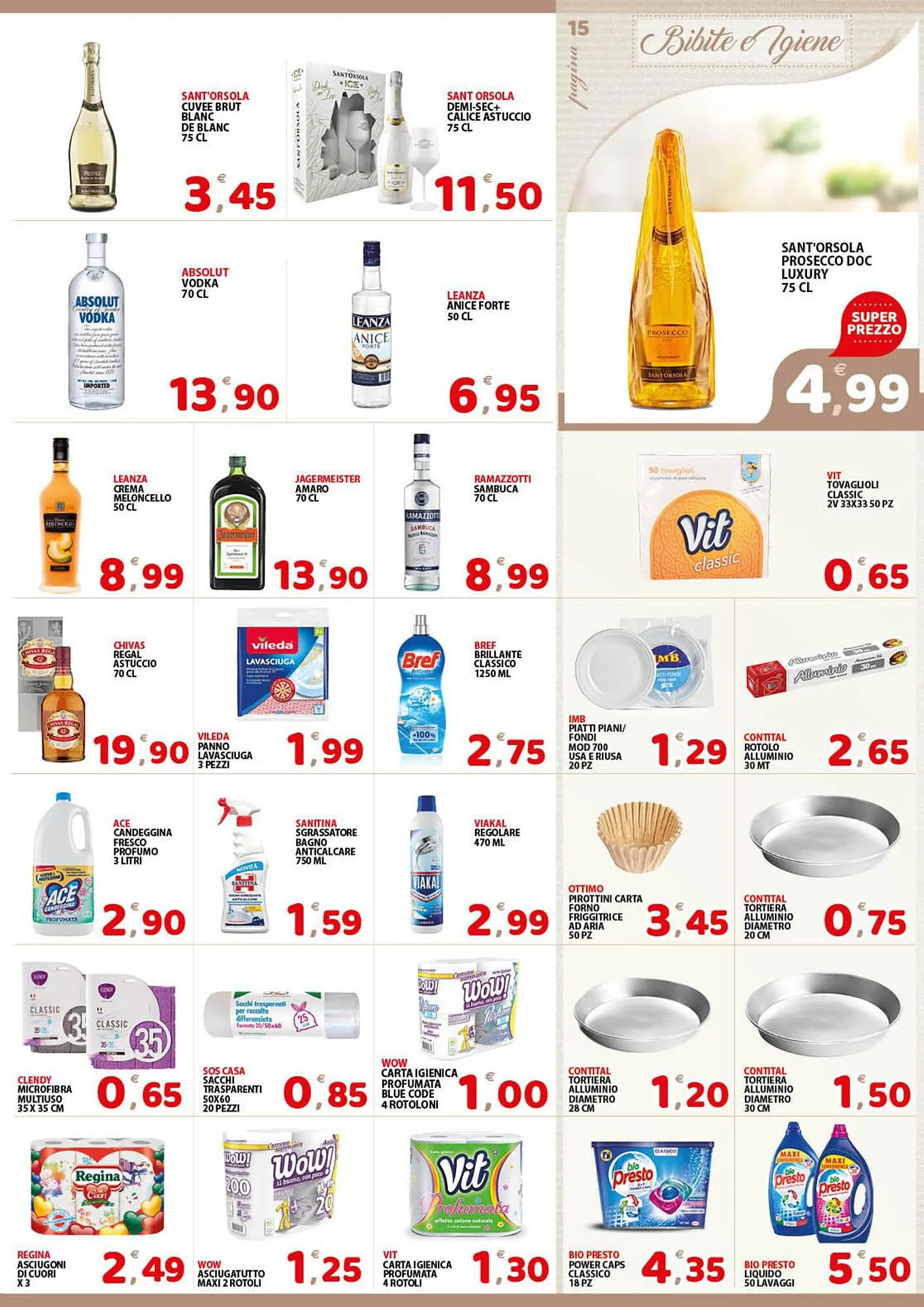 Volantino Premium Supermercati da 7 marzo a 19 marzo di 2024 - Pagina del volantino 15