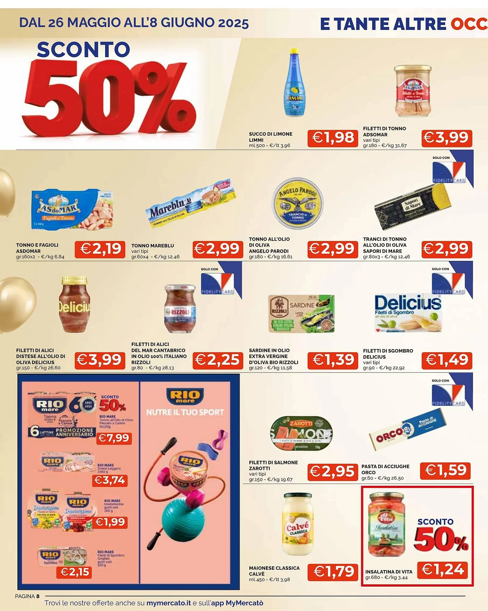 Volantino Mercatò Local da 26 maggio a 22 giugno di 2025 - Pagina del volantino 8