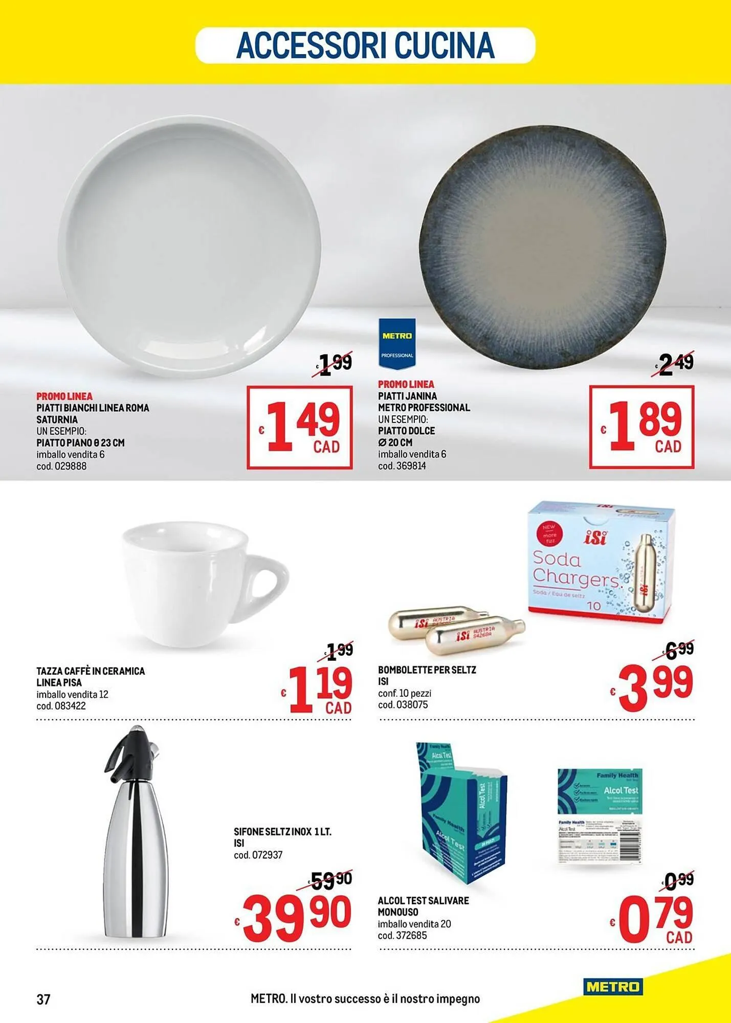 Volantino Metro da 19 febbraio a 4 marzo di 2026 - Pagina del volantino 37