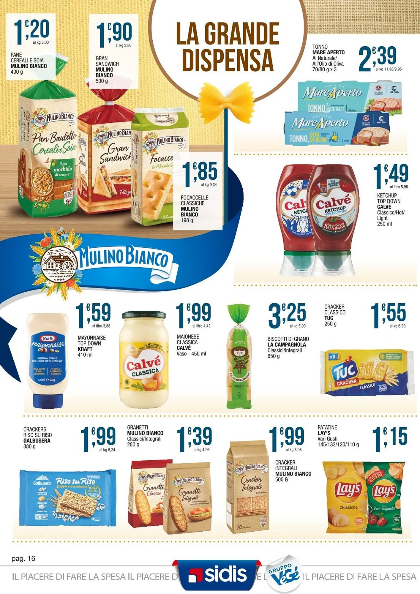 Volantino Maxi Sidis da 26 agosto a 7 settembre di 2024 - Pagina del volantino 16