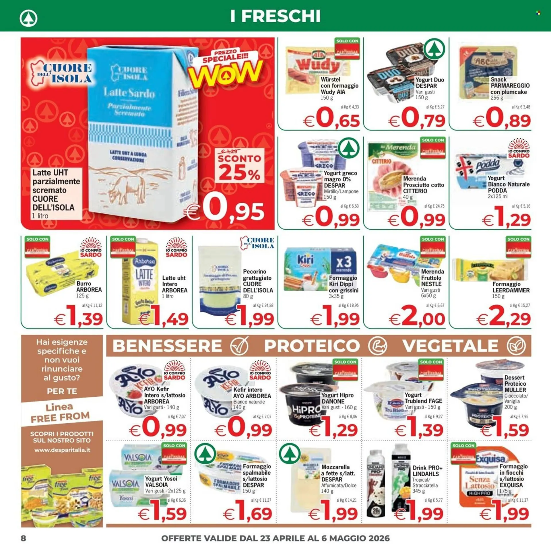 Volantino Despar da 23 aprile a 6 maggio di 2026 - Pagina del volantino 8