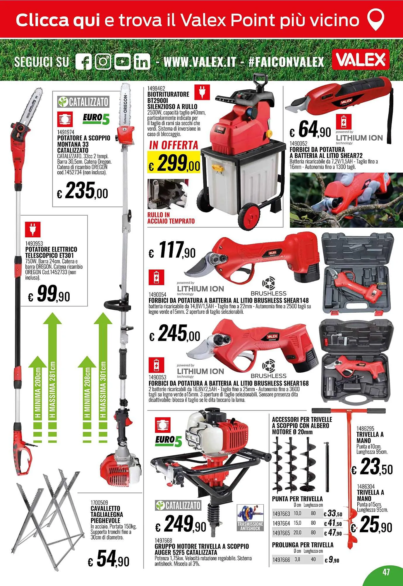 Volantino Valex da 2 gennaio a 2 marzo di 2024 - Pagina del volantino 47