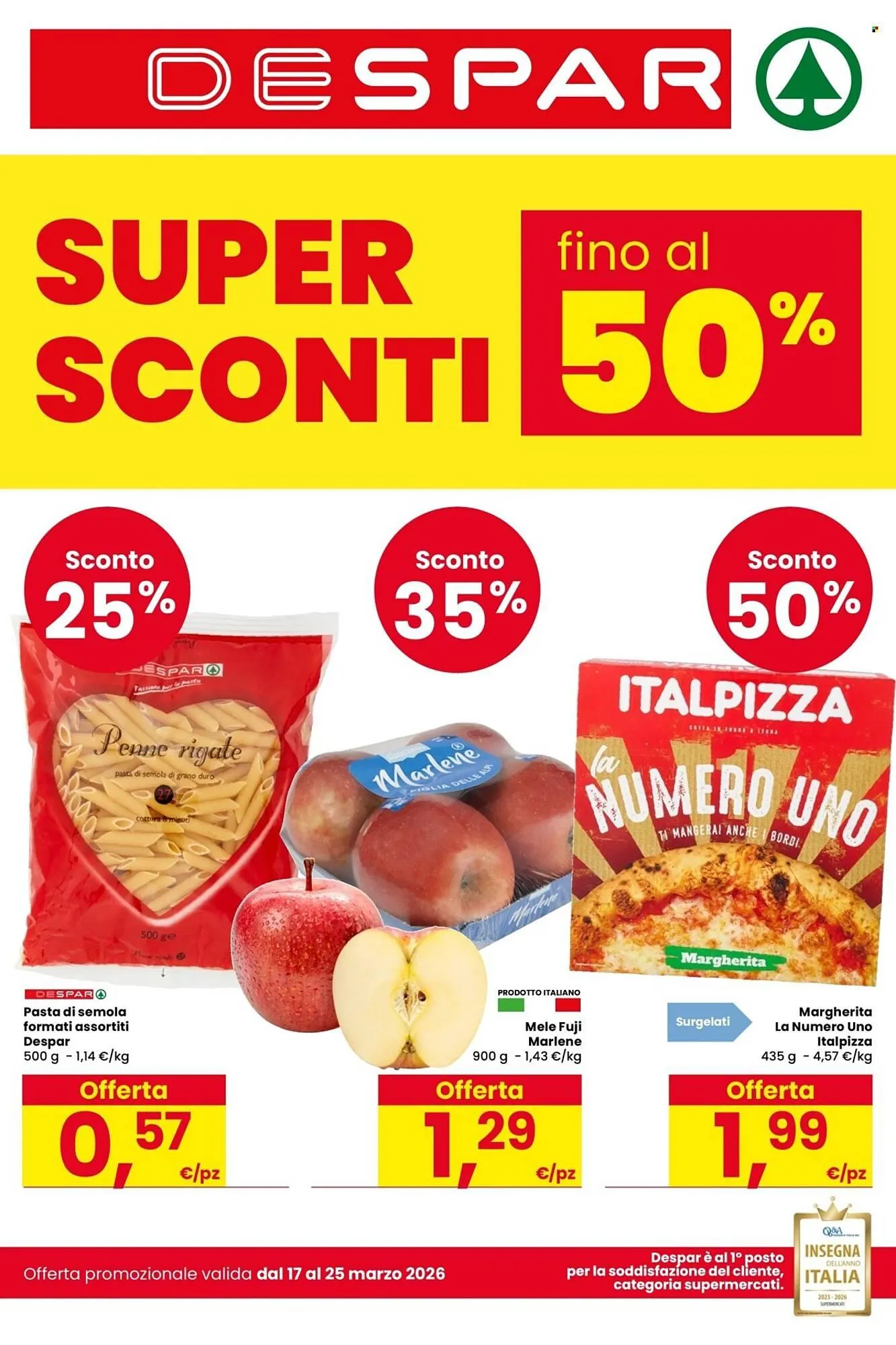 Volantino Despar da 17 marzo a 25 marzo di 2026 - Pagina del volantino 1