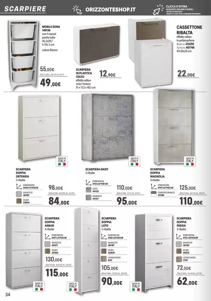 Catalogo 2025 da 11 febbraio a 30 aprile di 2025 - Pagina del volantino 34