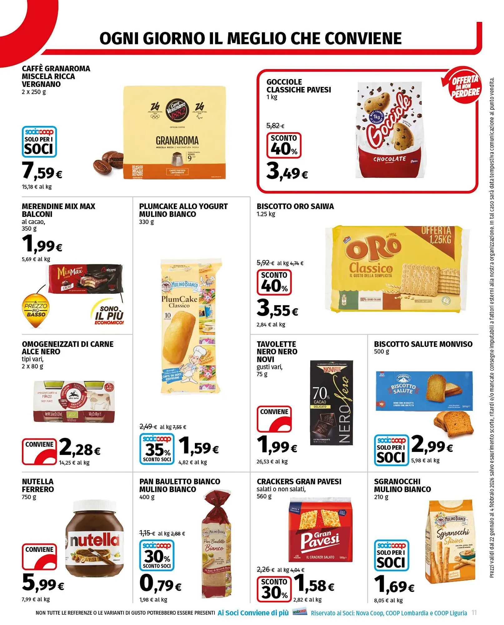 Volantino Coop da 22 gennaio a 4 febbraio di 2026 - Pagina del volantino 11