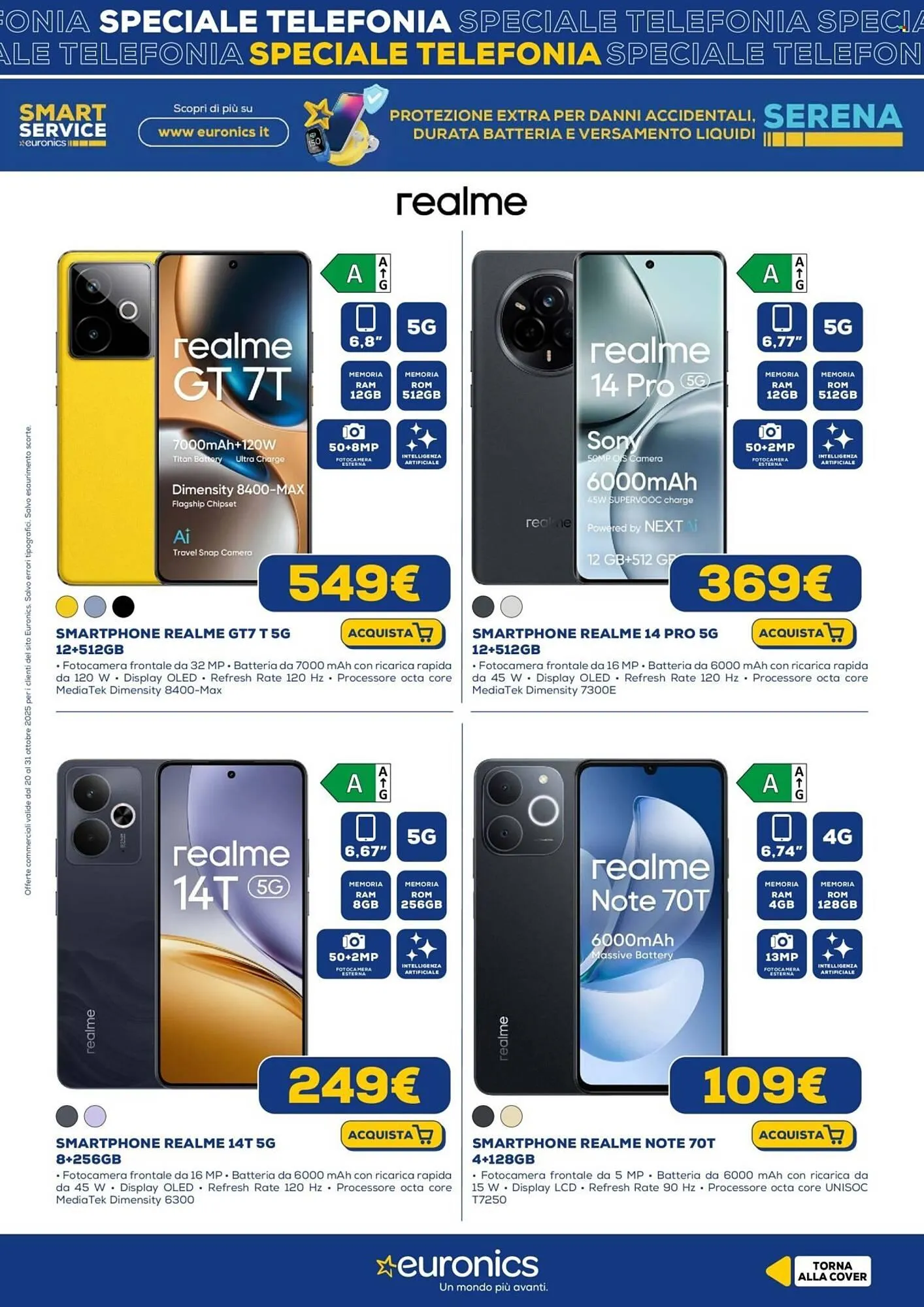 Volantino Euronics da 20 ottobre a 31 ottobre di 2025 - Pagina del volantino 6