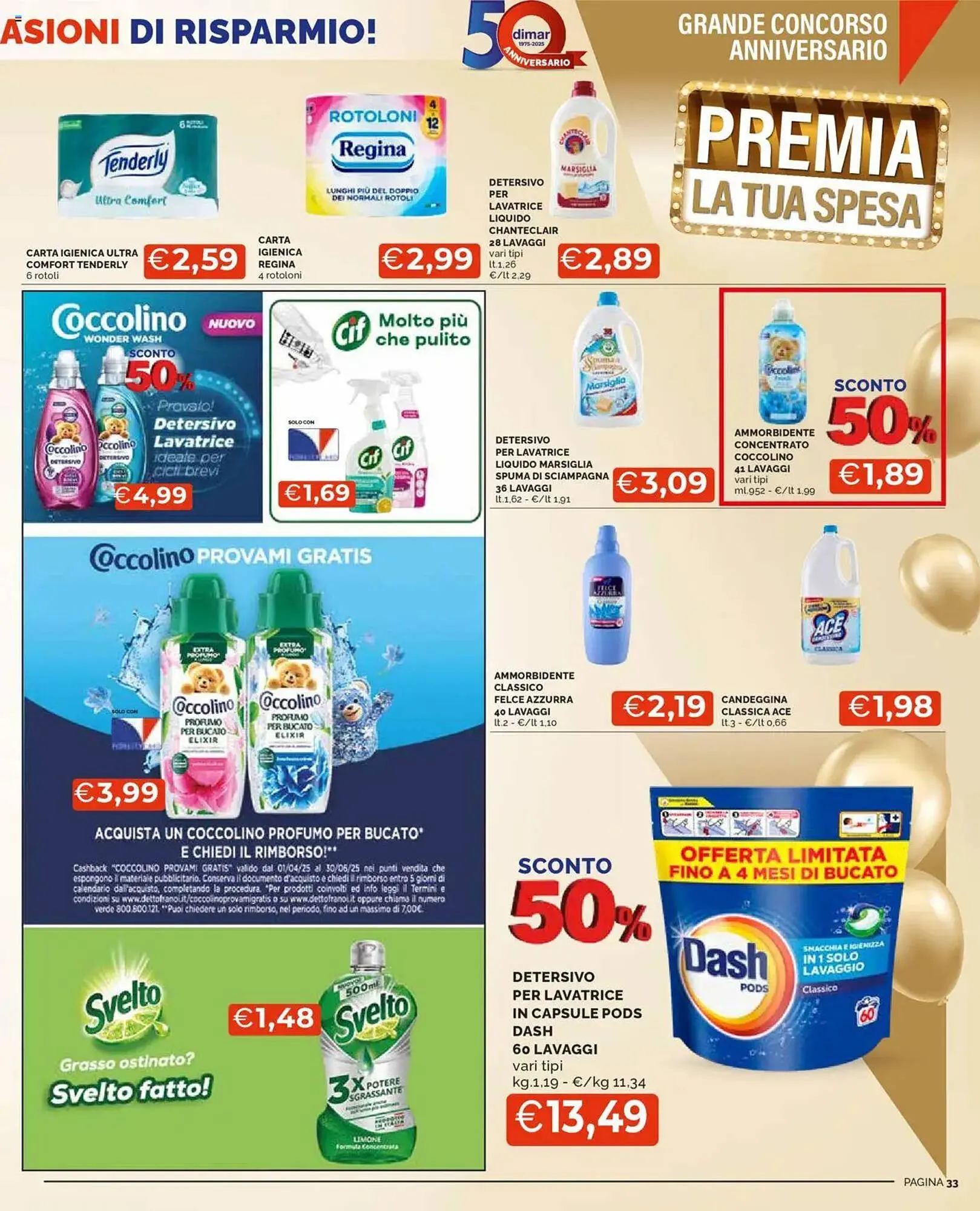 Volantino Mercatò da 26 maggio a 22 giugno di 2025 - Pagina del volantino 33